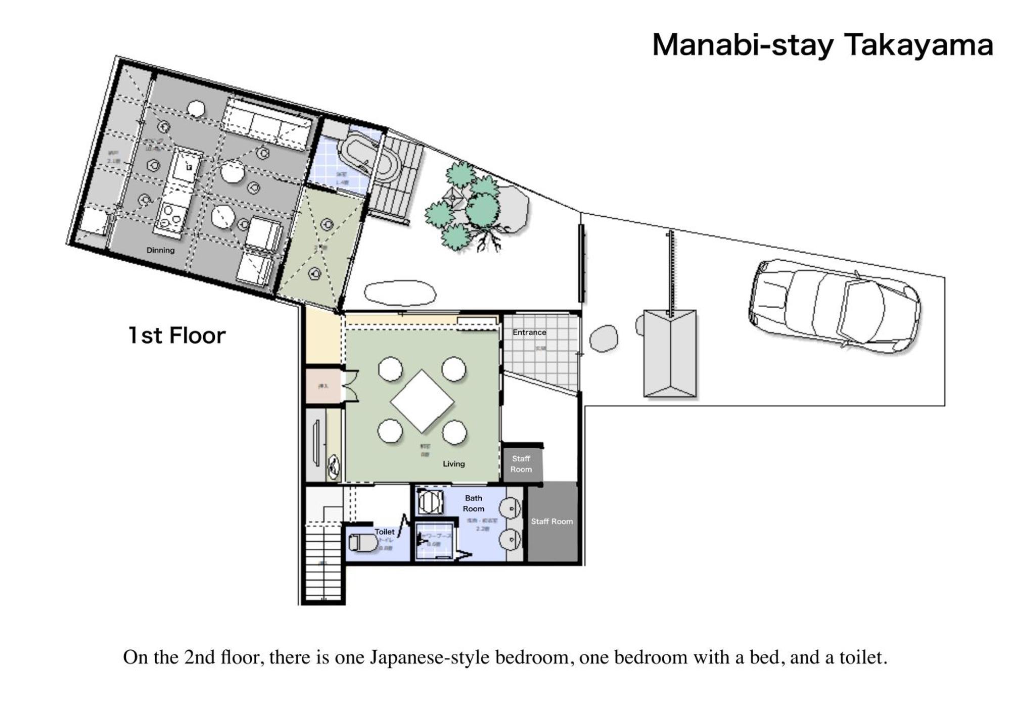 Manabi-Stay Takayama モダンな蔵ダイニングと半露天風呂付き古民家一棟貸切ホテル Exteriér fotografie